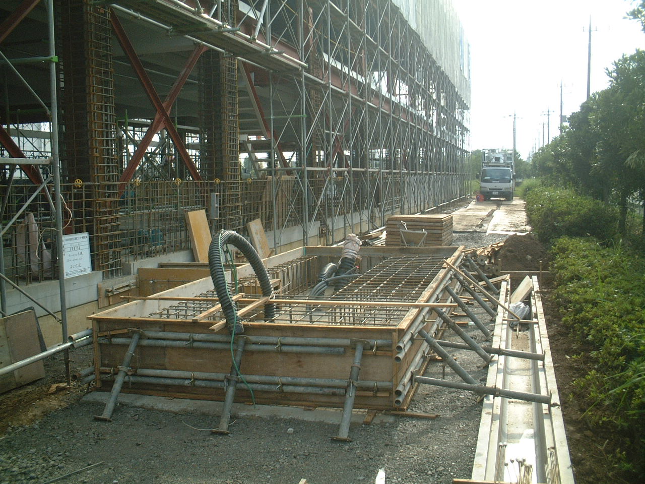 キュービクル基礎型枠